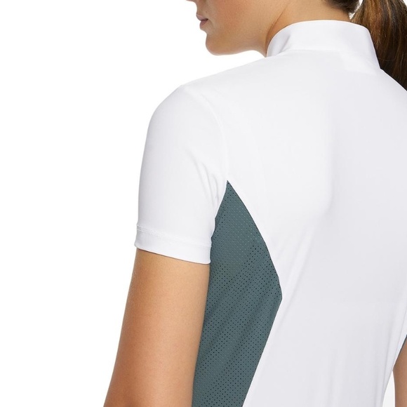 Cavalleria Toscana S/S Jersey Competition Polo with Perforated Inserts - Picture 3 of 13